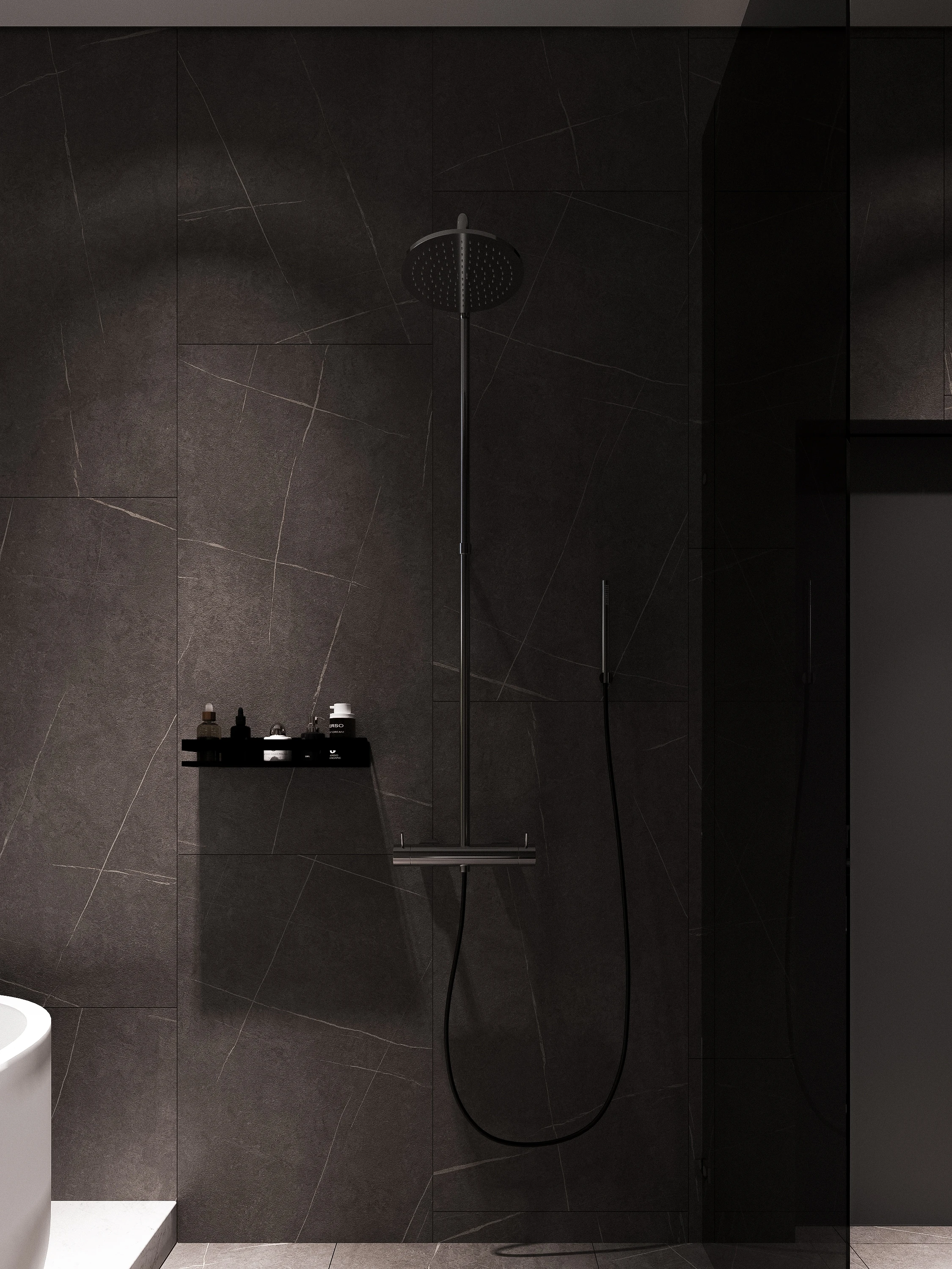 ADG Flagman villa interior, second floor, visualisation