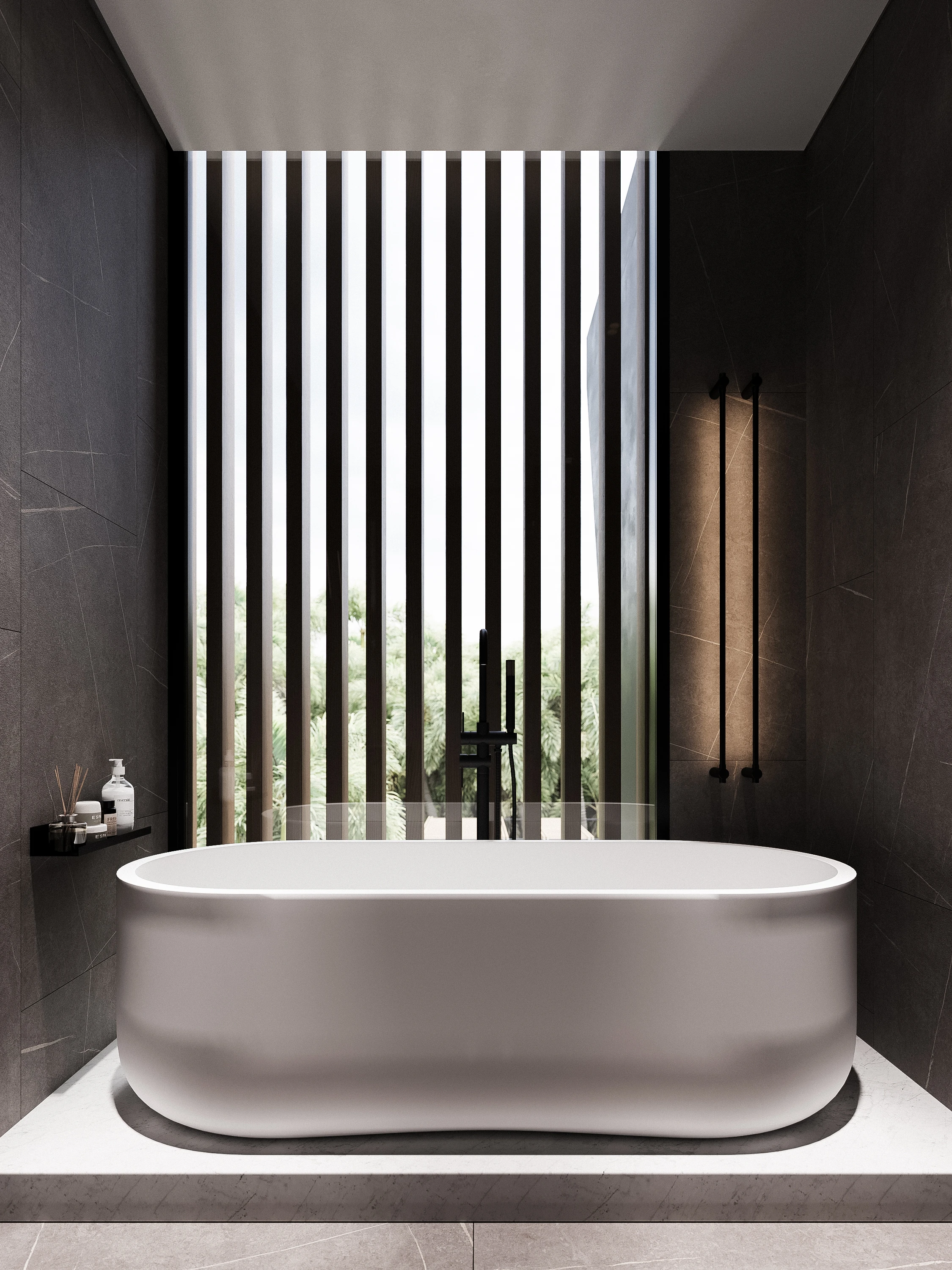 ADG Flagman villa interior, second floor, visualisation